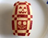 簡単 キャラ弁 りんご 飾り切り④作り方5写真