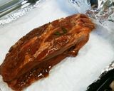 豚ロース丸焼き BBQソース風作り方7写真