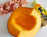 鍋１つでできる！かぼちゃのそぼろ煮作り方1写真
