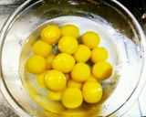 材料は3つ「キュートな南瓜白玉」作り方6写真