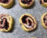ブルーベリーのぐるぐるクッキー作り方7写真