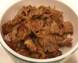 黄金の味で、中落ちカルビ焼肉丼作り方10写真