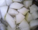 野菜のスイーツ☆冬瓜のコンポート♫作り方1写真