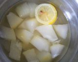 野菜のスイーツ☆冬瓜のコンポート♫作り方3写真