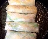 豚肉とアスパラのチーズ春巻き作り方5写真