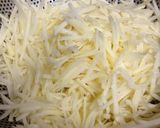 千切りじゃがいものカレー炒め作り方1写真
