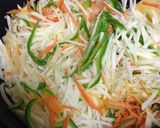 千切りじゃがいものカレー炒め作り方4写真