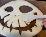 簡単手捏ね☆ハロウィンお化けのフーガス！作り方9写真