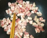 豚バラ ブロック にんにく醤油 常備菜作り方3写真