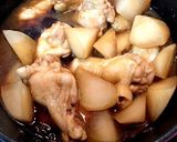 鍋1つでできる!鶏手羽元と大根の煮物作り方5写真