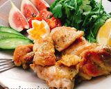 鶏肉とアボカドのレモンソテー。作り方9写真