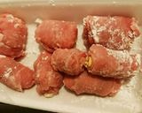 豚肉とチーズのミニミルフィーユ作り方2写真