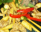 夏野菜と豚肉のオイスターソース炒め❣❣作り方4写真