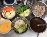 中華丼 卵かけ ５分間クッキング作り方3写真