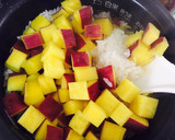 簡単！炊飯器でさつまいもごはん作り方5写真