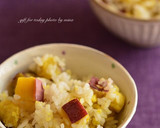簡単！炊飯器でさつまいもごはん作り方6写真
