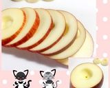 Laruも大好き♪林檎♡これもストライプ作り方2写真