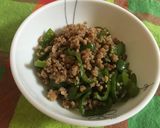 ピーマとひき肉炒め作り方4写真