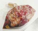 簡単！オーブン使用でビーフジャーキー作り方1写真