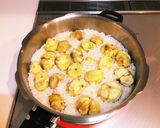 おばあちゃん直伝！圧力鍋でもっちり栗ご飯作り方7写真