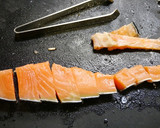 簡単！銀鮭とカボチャのきのこ炒め作り方1写真