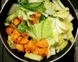豆乳de簡単♡白菜＆カニ缶のスープ煮♪作り方2写真