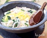 ふわとろあんかけ親子豆腐丼作り方8写真