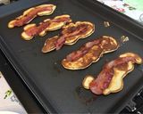 米国で人気♡ベーコンstripパンケーキ作り方3写真