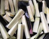 イカ茄子卵のオイスター炒め作り方2写真