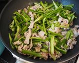 いつもの常備菜！豚ピーマン辛味噌炒め作り方1写真