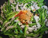 いつもの常備菜！豚ピーマン辛味噌炒め作り方2写真