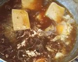 メープルシロップで肉豆腐♡♡作り方6写真