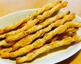 バジルとチーズのスティックパイ作り方6写真