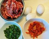 キムチチャーハン作り方1写真