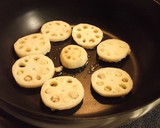 シャキもちっ！クルミ蓮根の照り焼き作り方4写真