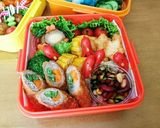 2017年＊小学校＊運動会のお弁当＊作り方2写真