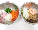 アツアツ！半熟卵のれんこんパウダードリア作り方1写真