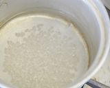 【離乳食初期】バナナと小松菜のおかゆ作り方1写真