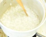 【離乳食初期】バナナと小松菜のおかゆ作り方2写真