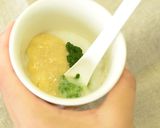 【離乳食初期】バナナと小松菜のおかゆ作り方7写真