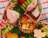 2017 運動会 ディズニー弁当作り方1写真