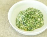【離乳食初期】モロヘイヤと人参の白和え作り方7写真