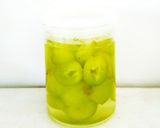 ブドウのシロップ漬け作り方5写真