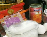 クレームドブリュレケーキin黄桃干ブドウ作り方1写真