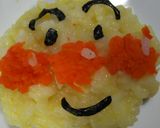 離乳食初期中期お祝いにも☆アンパンマン作り方5写真