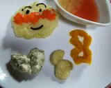 離乳食初期中期お祝いにも☆アンパンマン作り方6写真