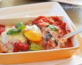 トマトソースと鯖の水煮の時短ココット風♪作り方8写真