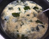 簡単＊ねぎと卵の味噌汁＊作り方3写真