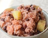 炊飯器で簡単＊ホクホク＊さつま芋入り赤飯作り方5写真