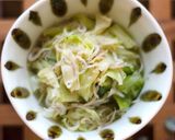 mたっぷりキャベツとしらすのパスタ作り方6写真